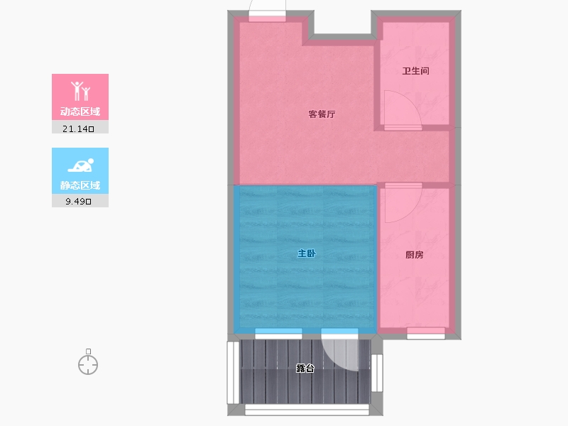 辽宁省-沈阳市-中铁丁香水岸-32.80-户型库-动静分区