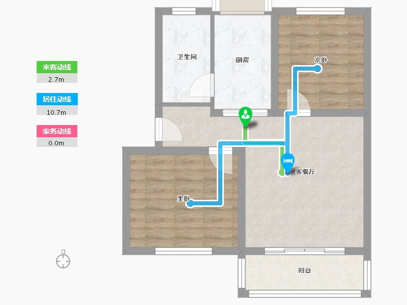 江西省-景德镇市-昌河宿舍-66.28-户型库-动静线