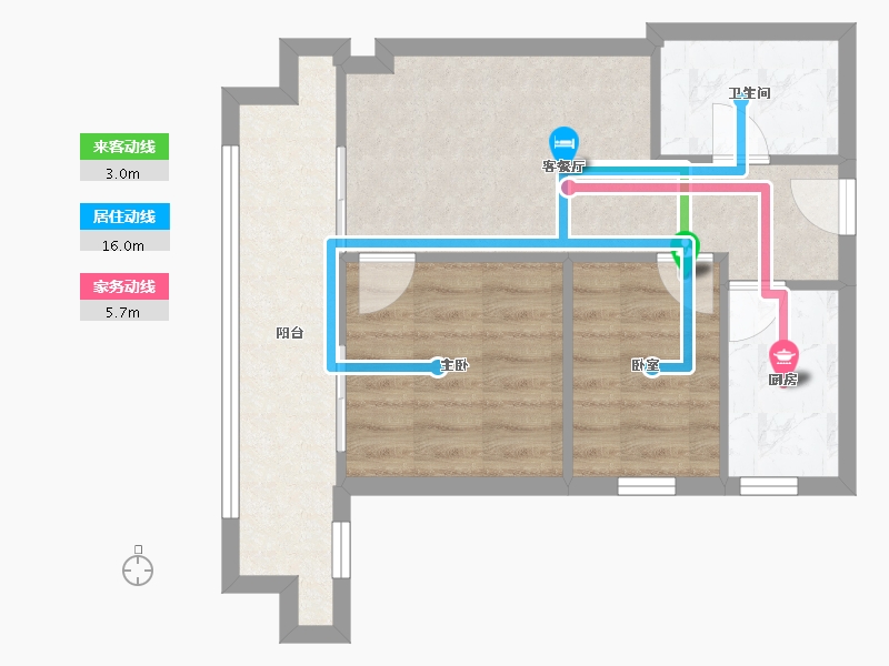 陕西省-西安市-莱安逸境-47.53-户型库-动静线