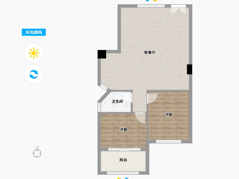 福建省-厦门市-欣盛丰森林海-120.00-户型库-采光通风