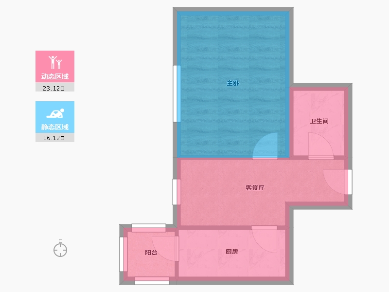 天津-天津市-东瑞家园-38.40-户型库-动静分区