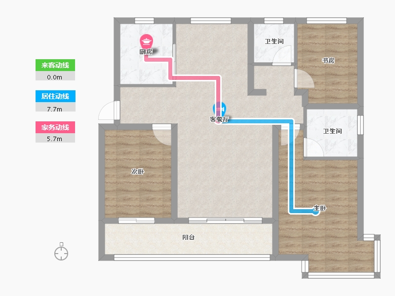 山西省-运城市-河东故事-104.74-户型库-动静线