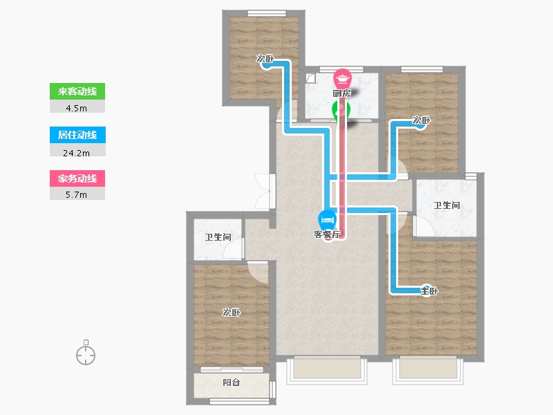 河北省-衡水市-阜城中超天著-113.60-户型库-动静线