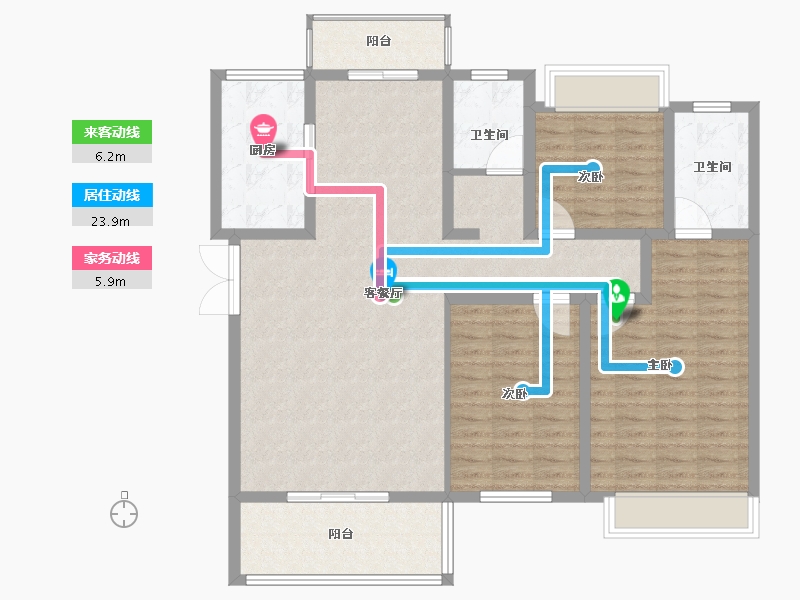 河南省-南阳市-西峡盛达首府-117.00-户型库-动静线