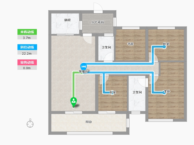 广西壮族自治区-梧州市-恒信悦珑台-100.00-户型库-动静线