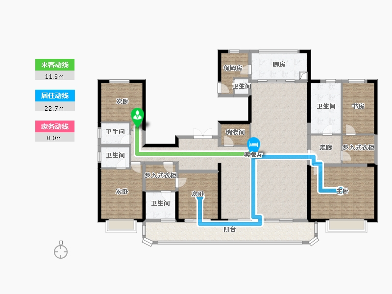 河北省-石家庄市-交投高新苑-252.00-户型库-动静线