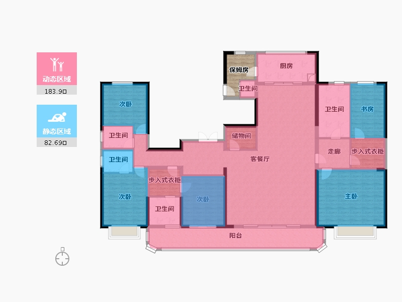 河北省-石家庄市-交投高新苑-252.00-户型库-动静分区