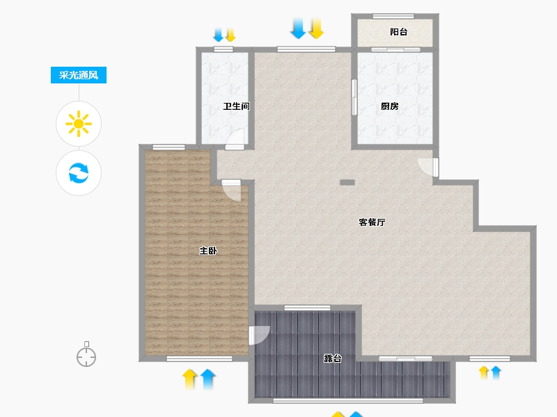 河南省-信阳市-江南家园小区-216.00-户型库-采光通风