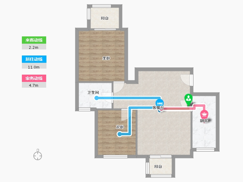 陕西省-西安市-中新浐灞半岛-A10区-71.20-户型库-动静线