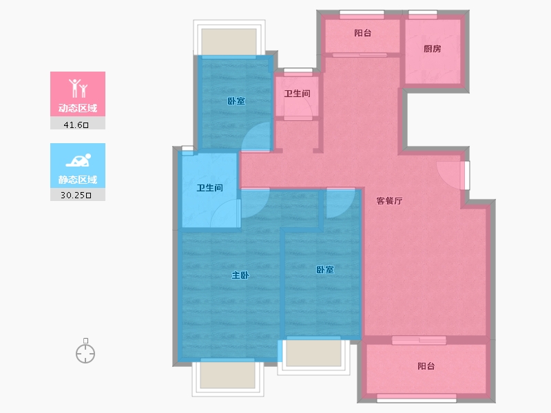 江西省-南昌市-联泰香域滨江-119.76-户型库-动静分区