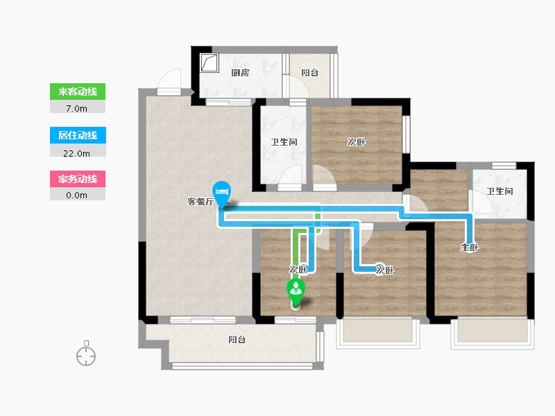 四川省-成都市-环天山语城-104.00-户型库-动静线