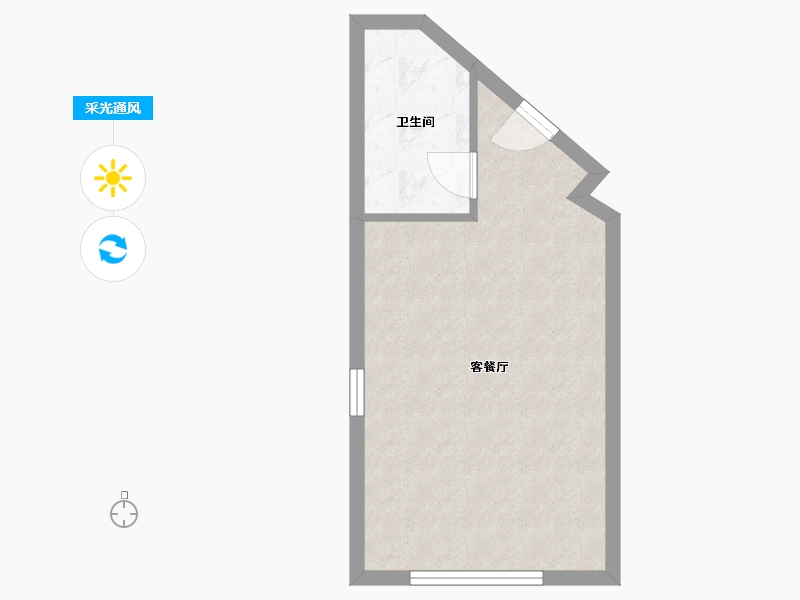 湖南省-长沙市-梅溪半岛-39.61-户型库-采光通风