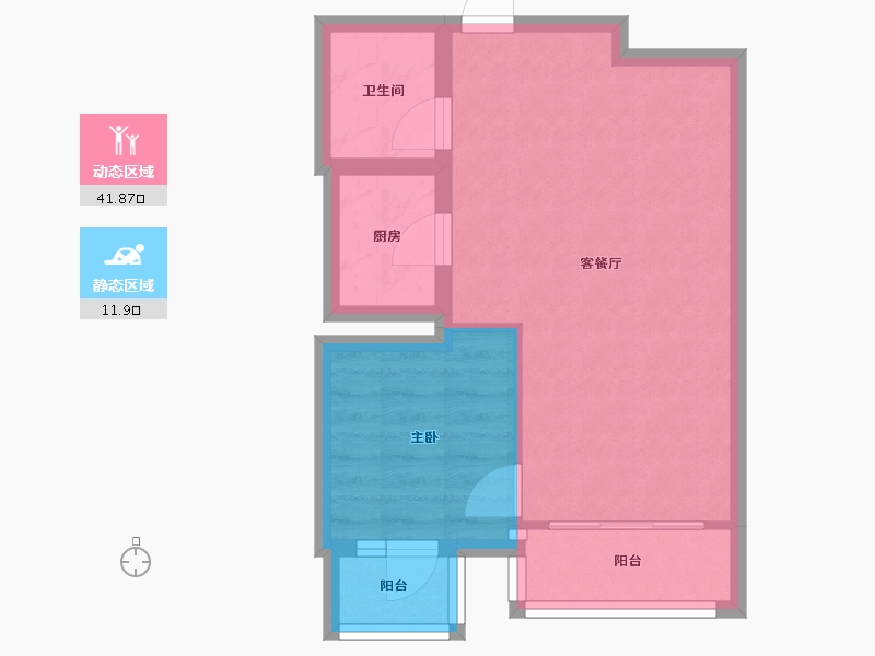 河北省-廊坊市-福城上上城-五期-39.18-户型库-动静分区