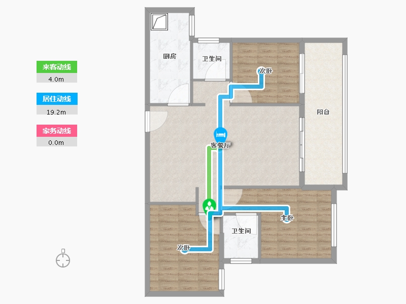 湖北省-宜昌市-领秀之江-102.40-户型库-动静线