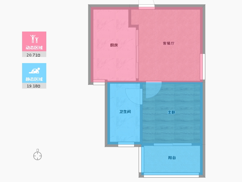 江苏省-苏州市-启航社河东区-38.54-户型库-动静分区