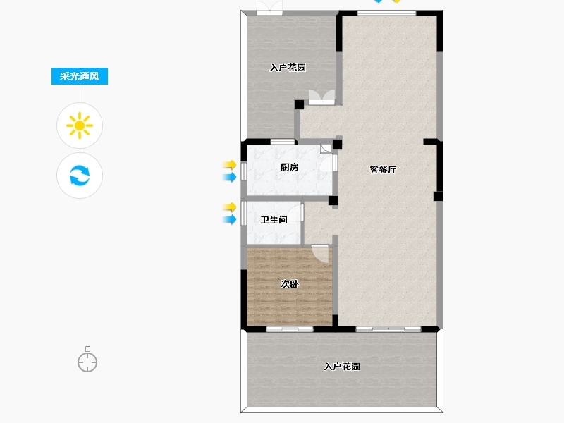 云南省-丽江市-云笔府水云居-219.20-户型库-采光通风