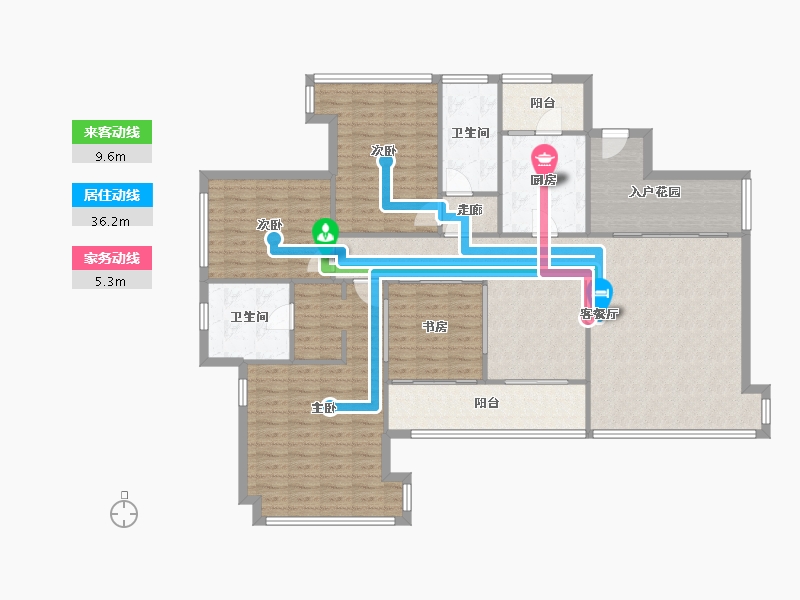 广东省-珠海市-华发世纪城-128.00-户型库-动静线