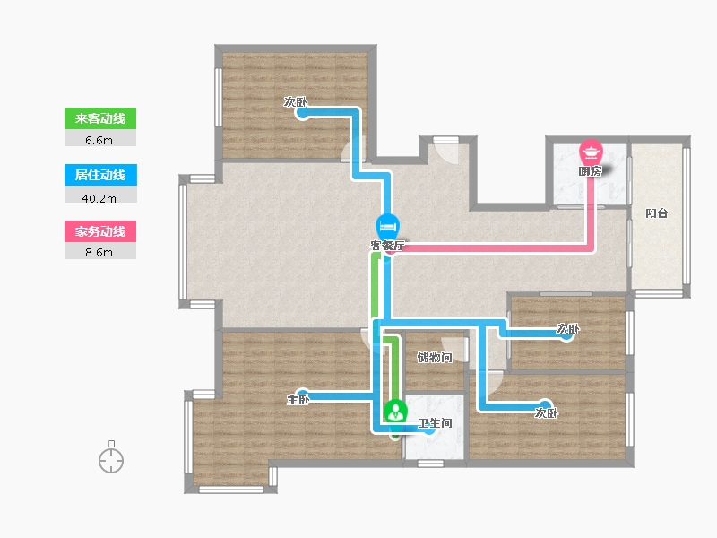 黑龙江省-哈尔滨市-冬奥村-115.68-户型库-动静线