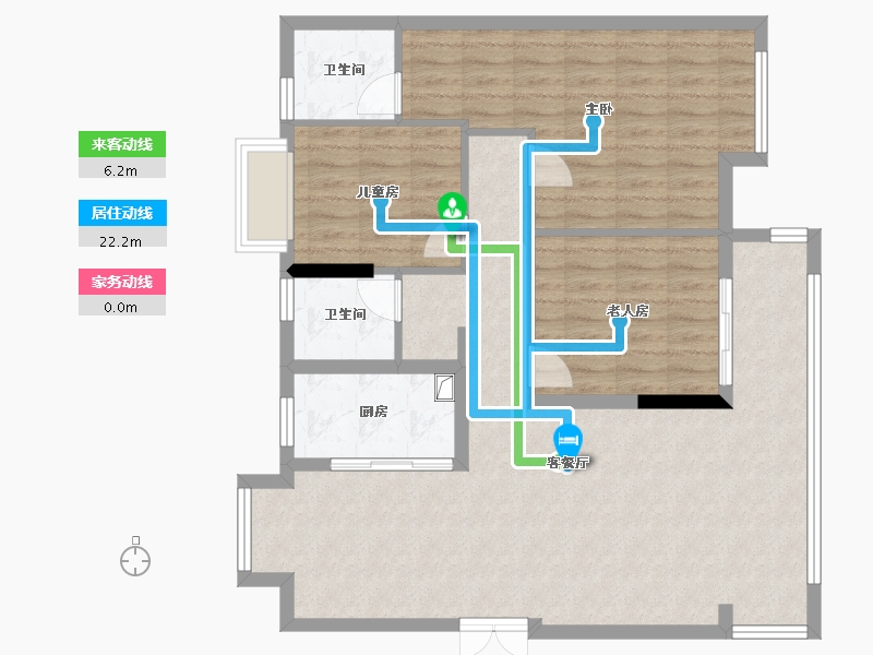 江西省-抚州市-未来城-93.60-户型库-动静线