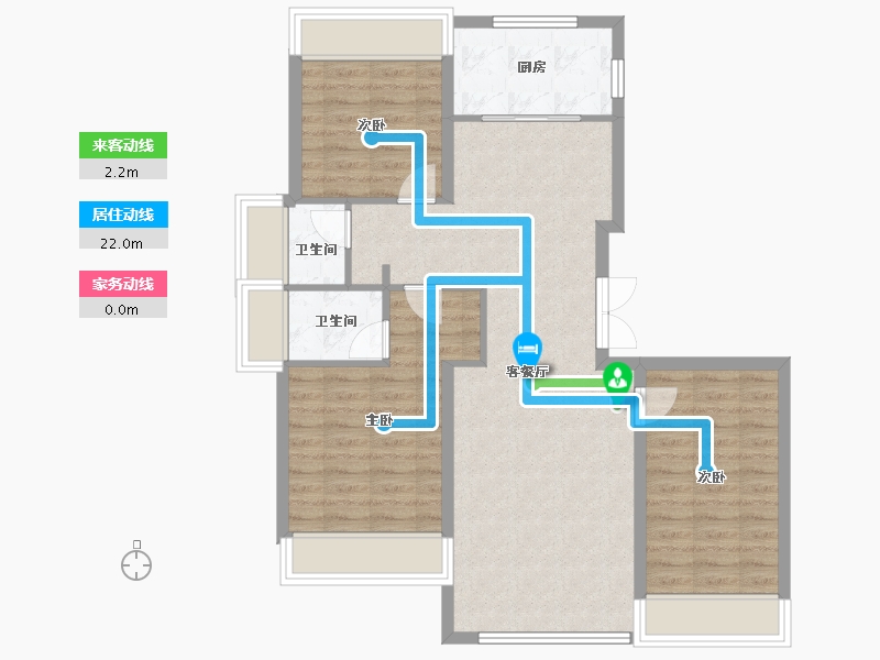 甘肃省-金昌市-恒昌首府-98.00-户型库-动静线