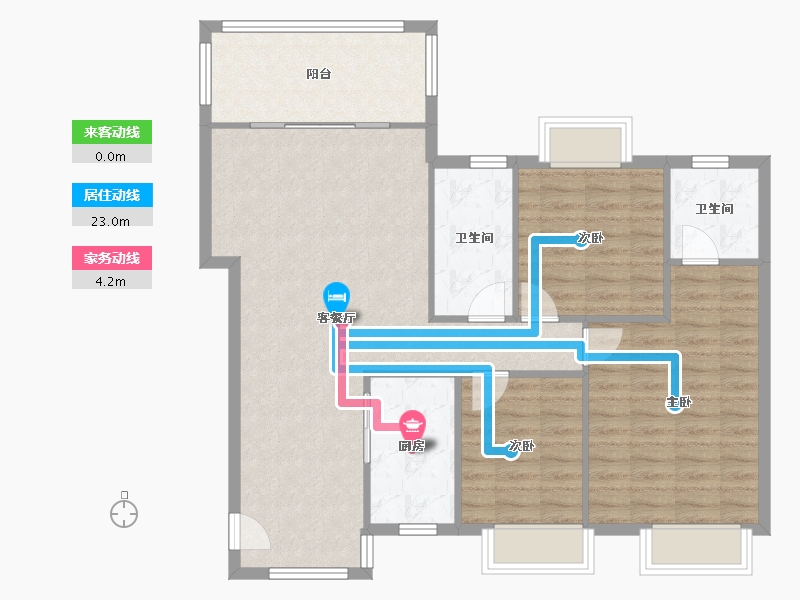 广东省-珠海市-岭秀城-97.00-户型库-动静线