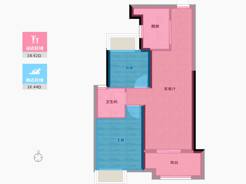 湖北省-武汉市-中建福地星城-48.27-户型库-动静分区