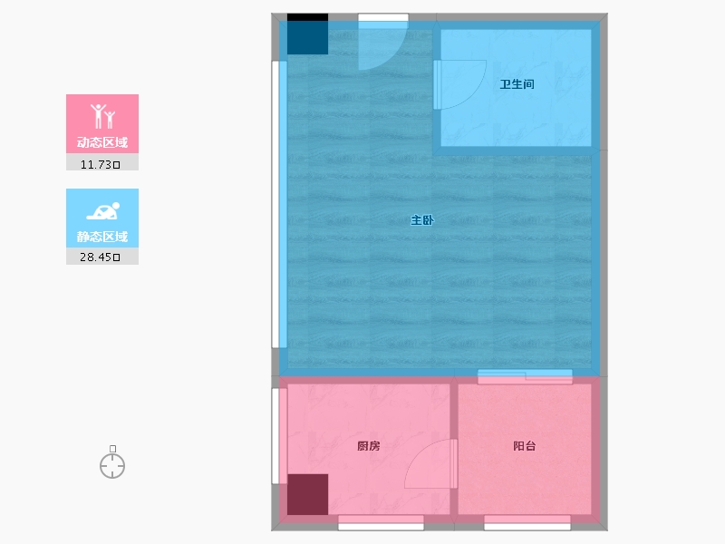 安徽省-合肥市-蜀山城投鸿锦里-35.25-户型库-动静分区