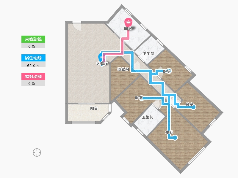 广东省-广州市-翠安侬苑-139.20-户型库-动静线