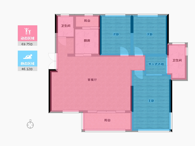 四川省-成都市-优品道锦绣-101.09-户型库-动静分区