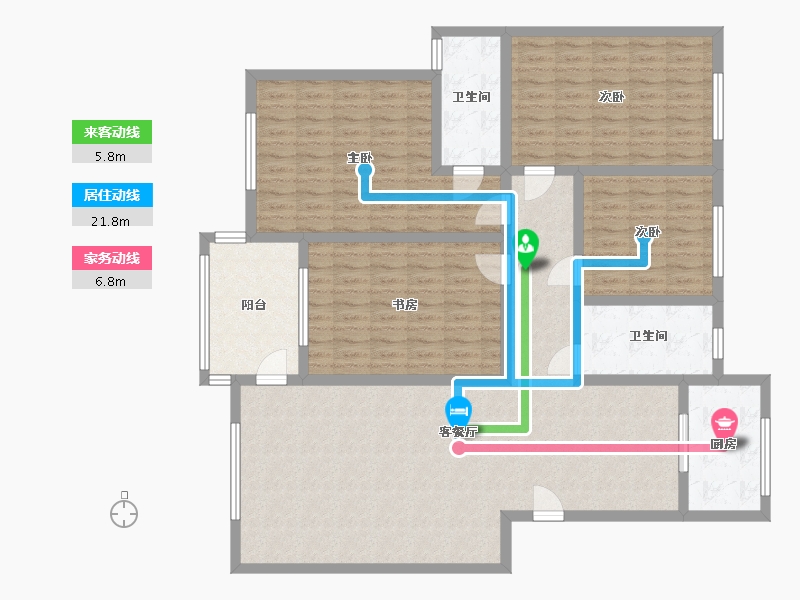 河南省-平顶山市-森源居-112.80-户型库-动静线