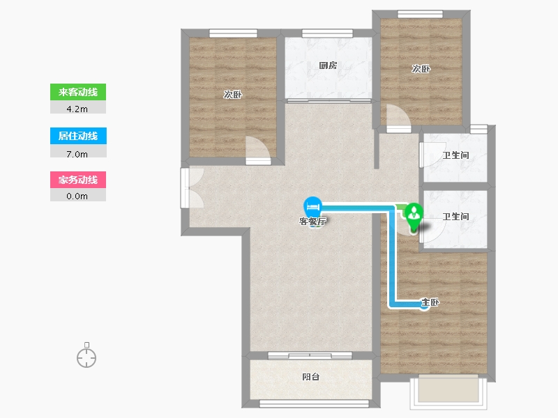 河北省-邢台市-清华园-97.02-户型库-动静线