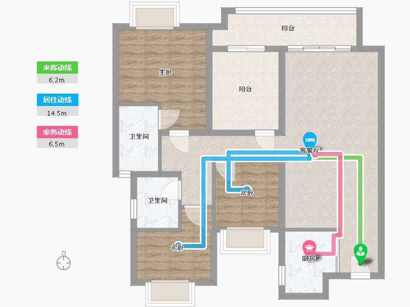 湖北省-武汉市-长江悦-112.00-户型库-动静线