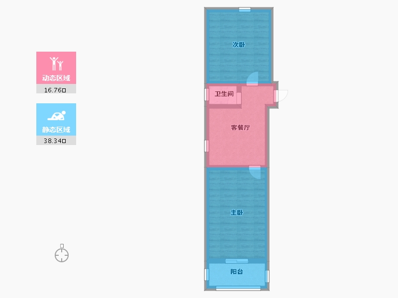 天津-天津市-天资里-48.40-户型库-动静分区