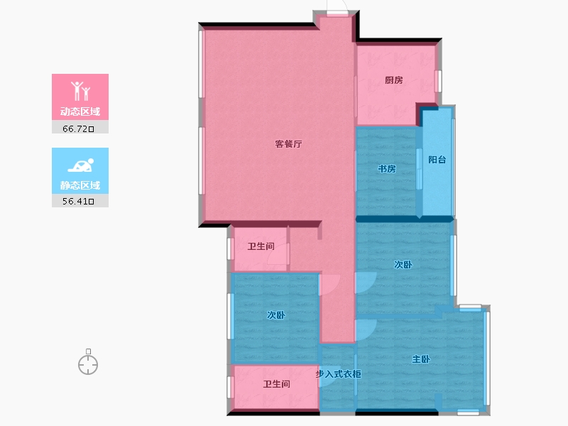 广东省-汕头市-悦江府-108.00-户型库-动静分区