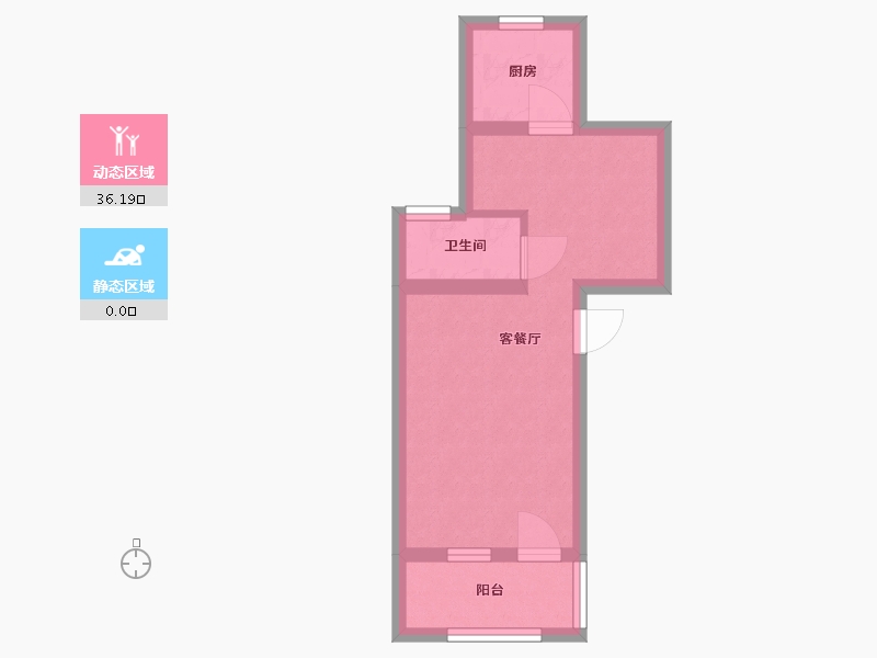 上海-上海市-永清新村小区-31.70-户型库-动静分区