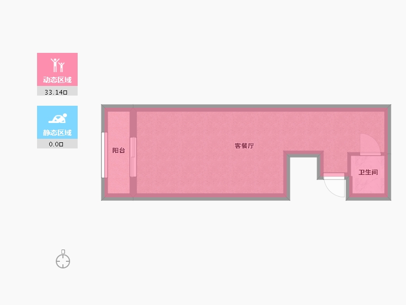 上海-上海市-浦东南路3643弄小区-33.00-户型库-动静分区