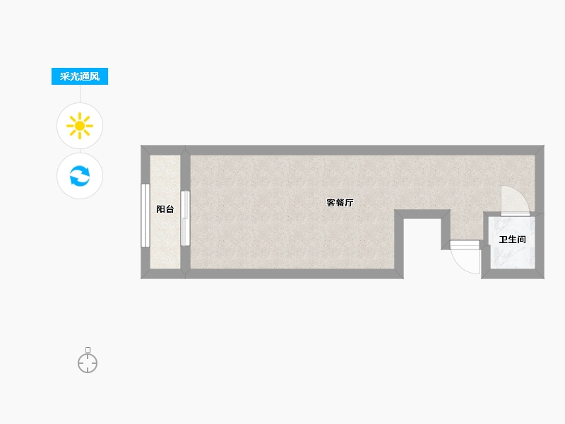 上海-上海市-浦东南路3643弄小区-33.00-户型库-采光通风