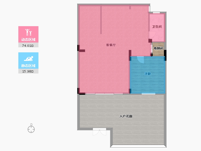 重庆-重庆市-碧桂园翡翠湾-200.00-户型库-动静分区