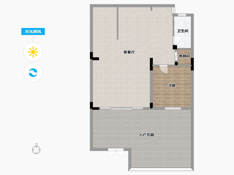 重庆-重庆市-碧桂园翡翠湾-200.00-户型库-采光通风