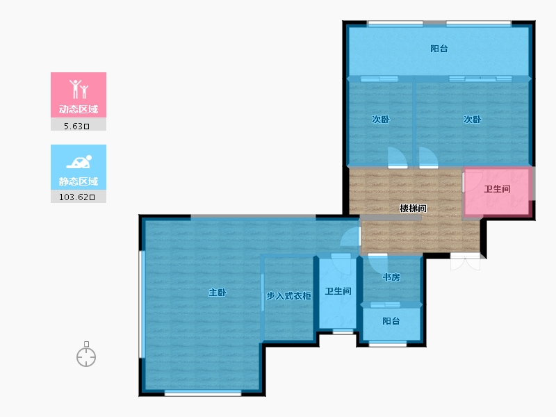 湖南省-长沙市-建发央著-120.40-户型库-动静分区