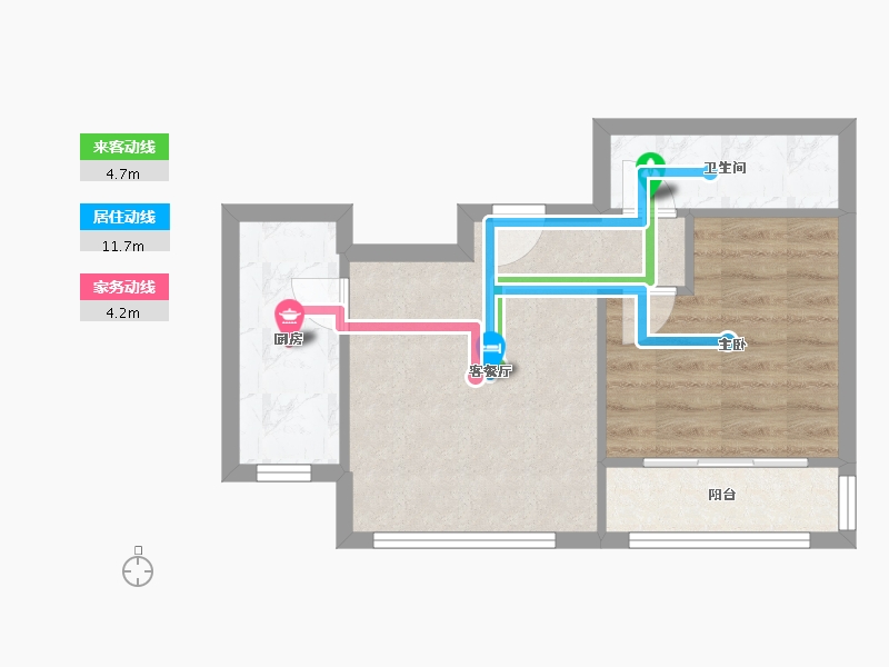 河北省-廊坊市-锦绣家园-57.74-户型库-动静线