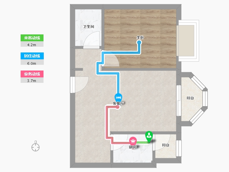 四川省-成都市-超洋花园-42.16-户型库-动静线