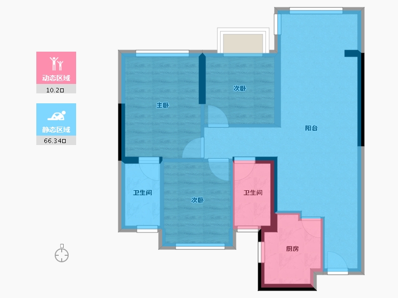 福建省-泉州市-建发泱著-75.20-户型库-动静分区