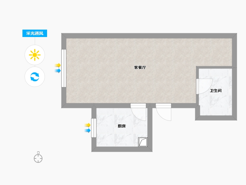 河南省-濮阳市-华清御园-34.34-户型库-采光通风