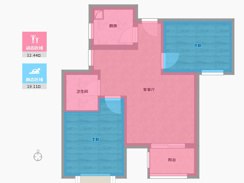 河北省-石家庄市-润都御园-53.00-户型库-动静分区