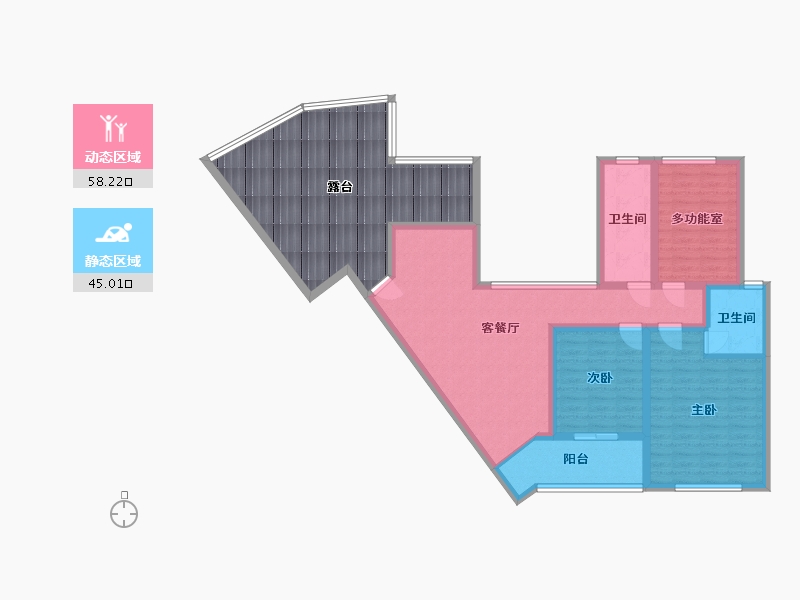 广西壮族自治区-柳州市-国信凤起新都-120.00-户型库-动静分区