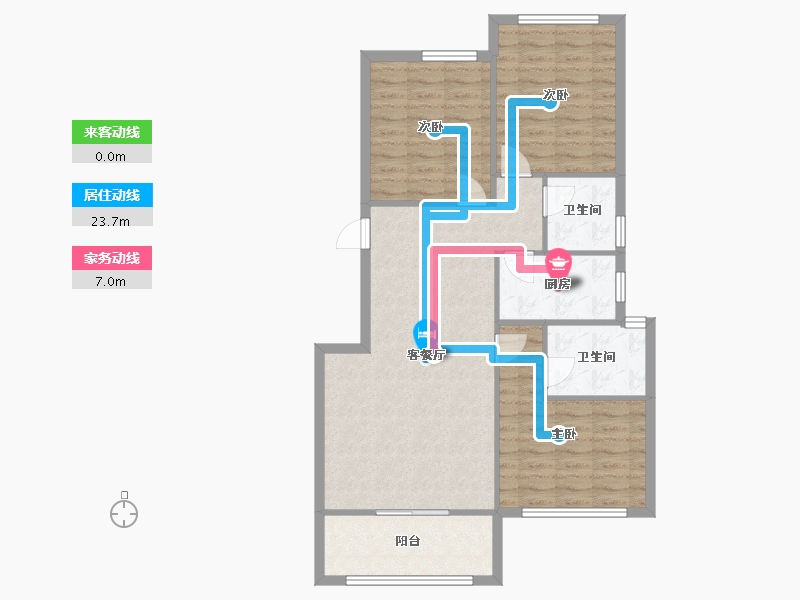 浙江省-衢州市-建工丁香里-72.41-户型库-动静线