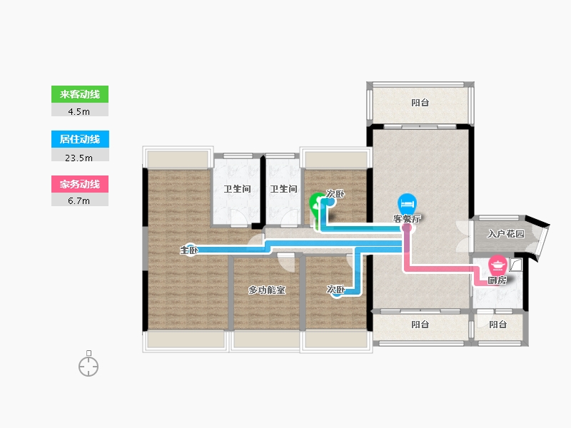 广东省-惠州市-星河丹堤(G区)-104.00-户型库-动静线