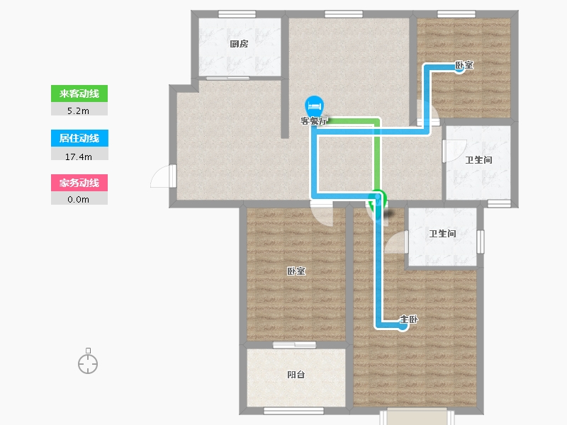 河南省-安阳市-水天苑D区-120.00-户型库-动静线