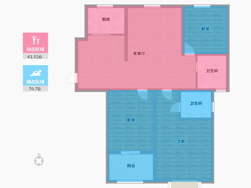 河南省-安阳市-水天苑D区-120.00-户型库-动静分区